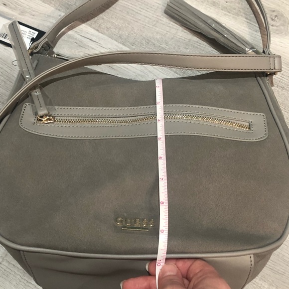NWT Guess Crossbody Bag Grey - Picture 7 of 16